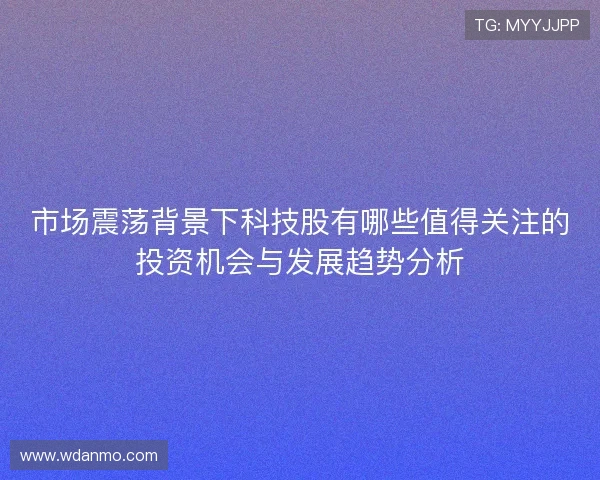 市场震荡背景下科技股有哪些值得关注的投资机会与发展趋势分析 市场震荡背景下科技股有哪些值得关注的投资机会与发展趋势分析